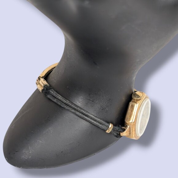 Antique 14k Gold Swiss Made Art Deco Watch - Picture 5 of 11